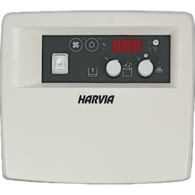Блок управления HARVIA C105 COMBI для электрокаменок с парогенератором C105400S Блок управления HARVIA C105 COMBI для электрокаменок с парогенератором C105400S