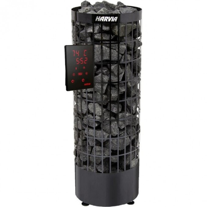 Электрическая печь HARVIA CILINDRO PC70XE Black Steel HPC7004MXE Электрическая печь HARVIA CILINDRO PC70XE Black Steel HPC7004MXE