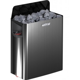 Электрическая печь HARVIA THE WALL SW90 Black Steel