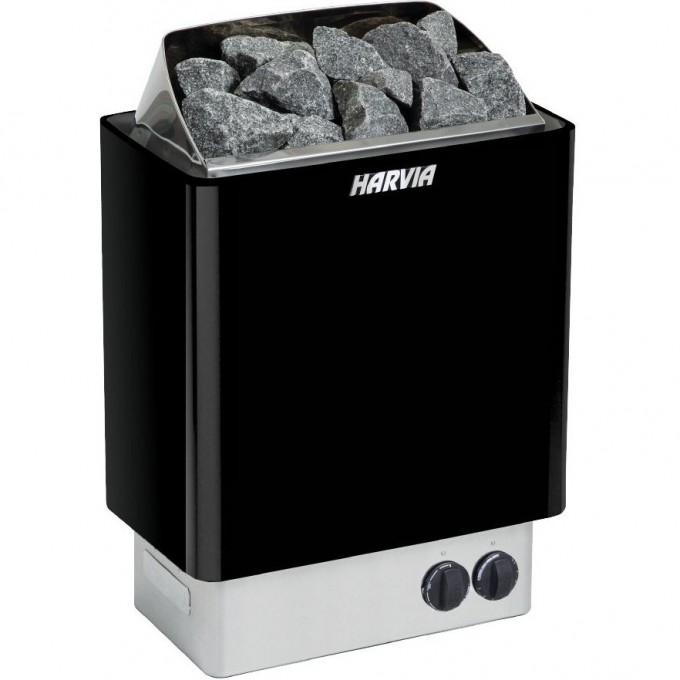 Электрическая печь HARVIA TRENDI KIP80T BLACK HBK800230 Электрическая печь HARVIA TRENDI KIP80T BLACK HBK800230