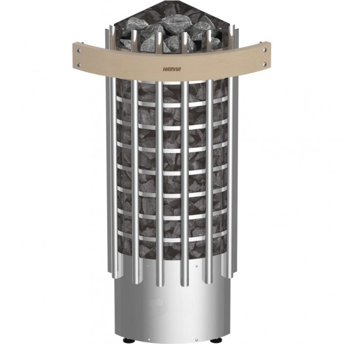 Печь электрическая HARVIA GLOW CORNER TRC70E без пульта, угловая HTRCE700400 Печь электрическая HARVIA GLOW CORNER TRC70E без пульта, угловая HTRCE700400