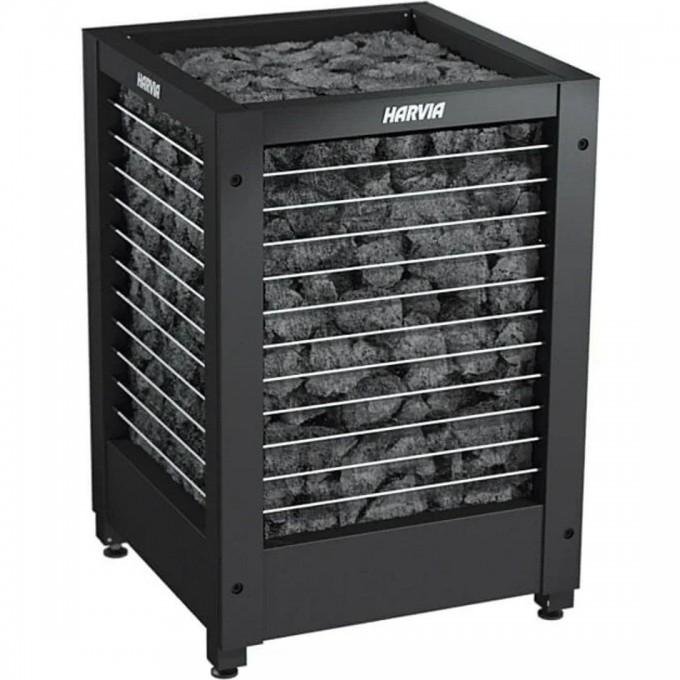 Печь электрическая HARVIA MODULO COMBI MD180GSA BLACK с парогенератором, автоматический залив воды, без пульта HMD1804GSA Печь электрическая HARVIA MODULO COMBI MD180GSA BLACK с парогенератором, автоматический залив воды, без пульта HMD1804GSA