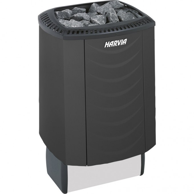 Печь электрическая HARVIA SOUND M45 BLACK со встроенным пультом HMS450400M Печь электрическая HARVIA SOUND M45 BLACK со встроенным пультом HMS450400M